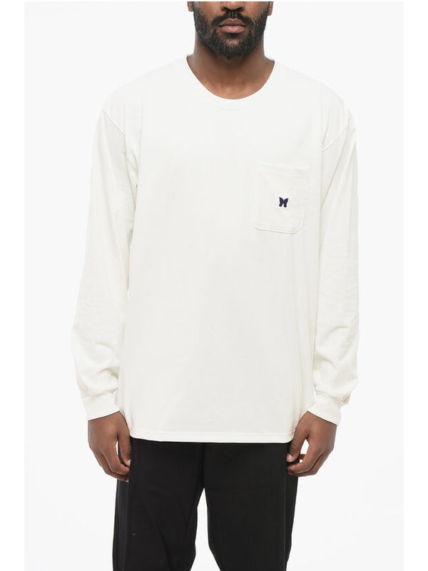 Logo Detail Long Sleeve Top