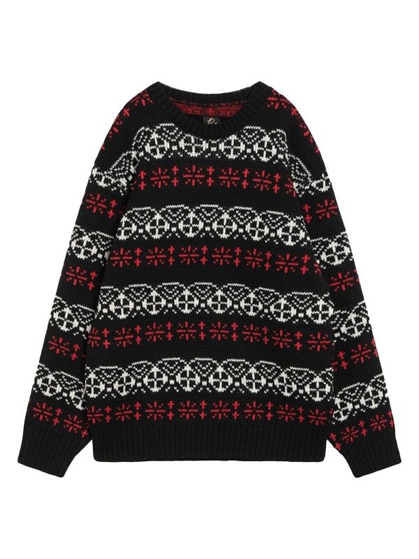 Nordic Crewneck Wool Sweater