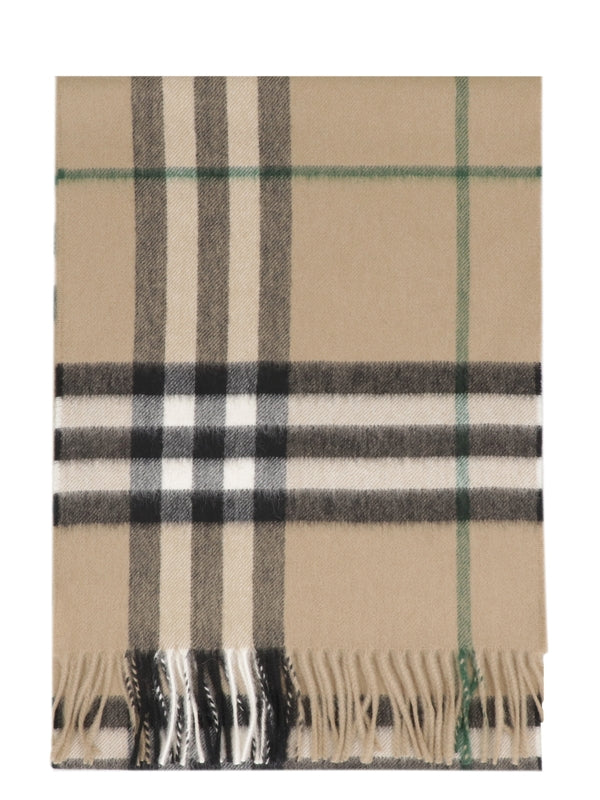 Check Pattern Cashmere Muffler