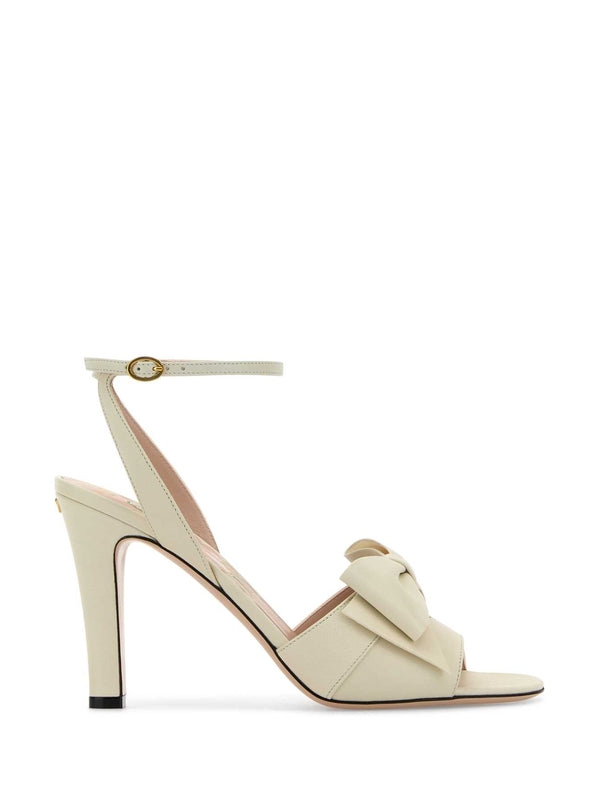 Valentino White Sandal Heels