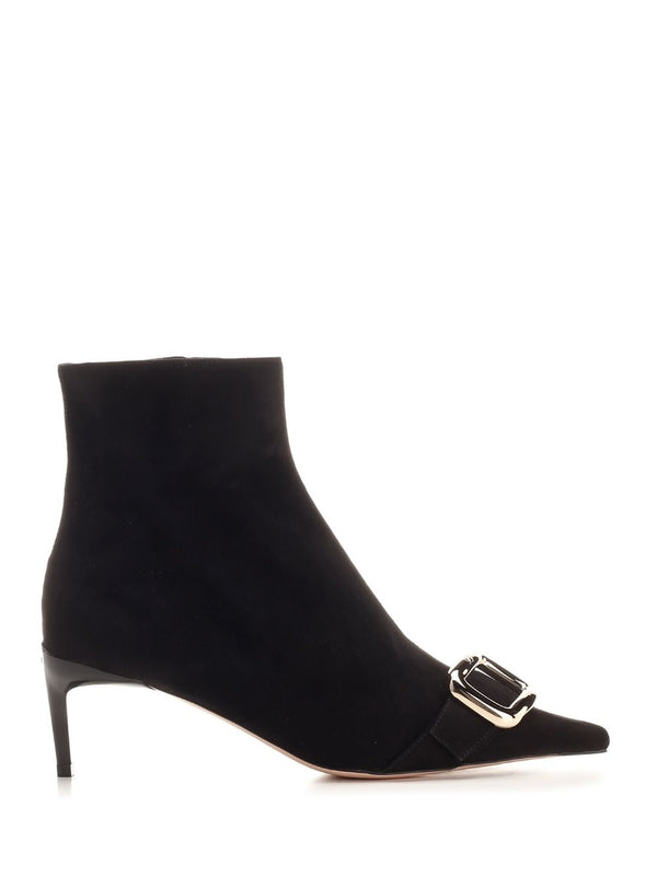 Viv Canard Suede Ankle Boots