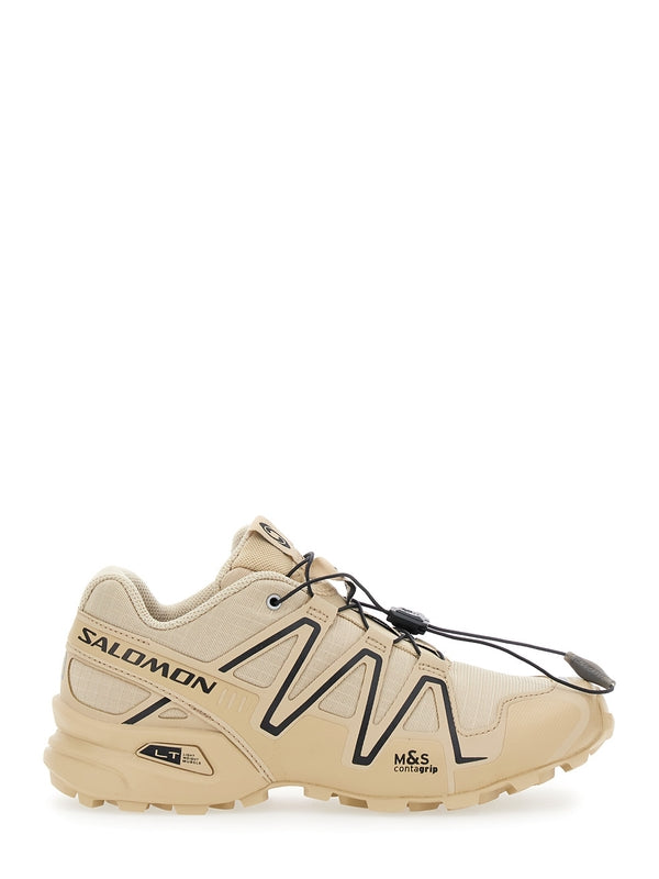 Salomon Beige Low Top Sneakers