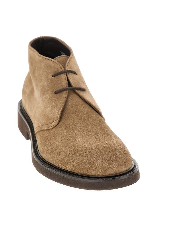 Chukka Suede Lace-up Boots