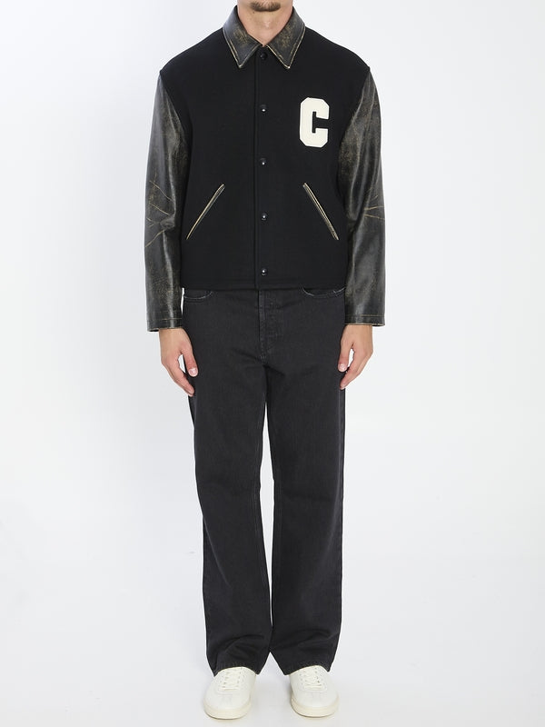 Celine Black Bomber