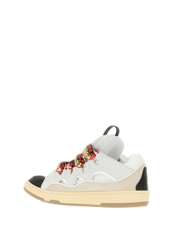 Lanvin White Low Top Sneakers