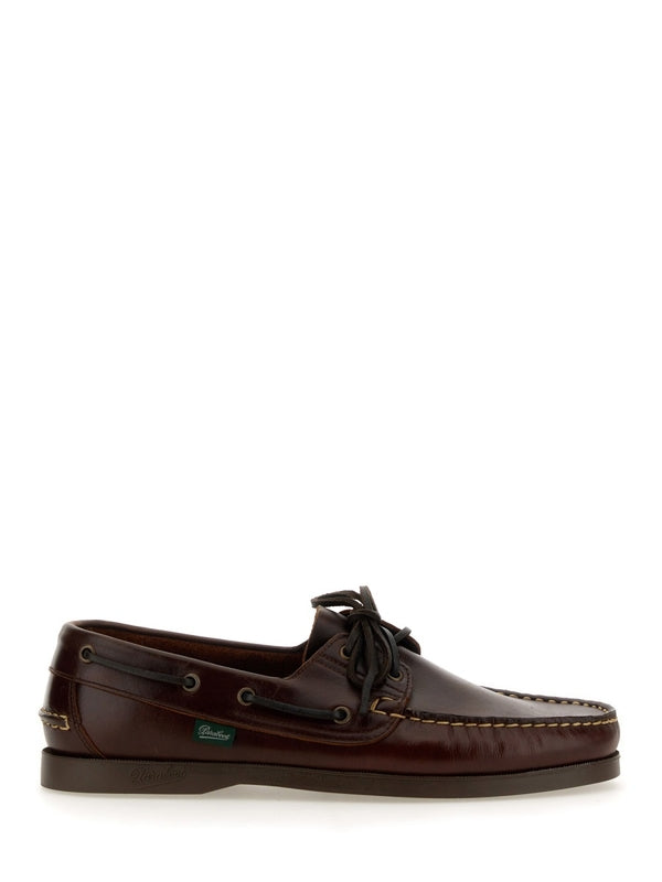 Paraboot Brown Boat Shoes