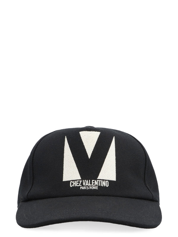 Valentino Black Cap