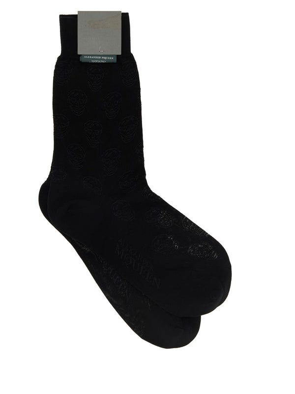 Alexander Mcqueen Black Socks