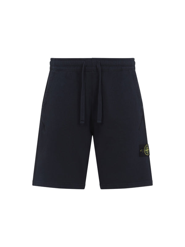 Wappen Patch Cotton Shorts