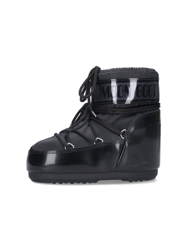 Icon Logo Lace-Up Boots