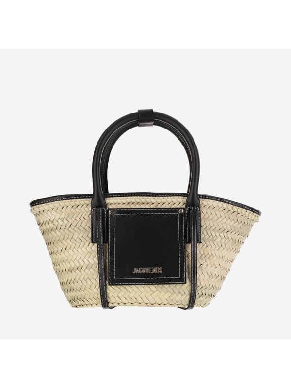 SOLI Raffia Panier Basket Tote Bag