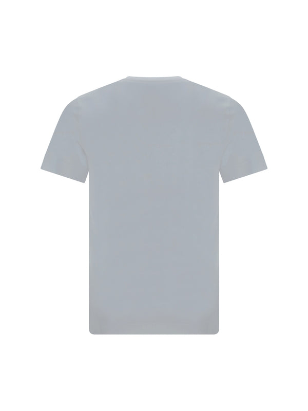 GIVENCHY - 4g Logo Embroidery Detail Cotton T-shirt - Jente