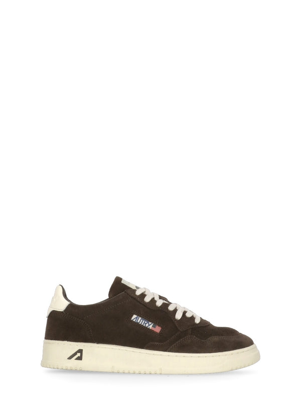 Autry Brown Low Top Sneakers