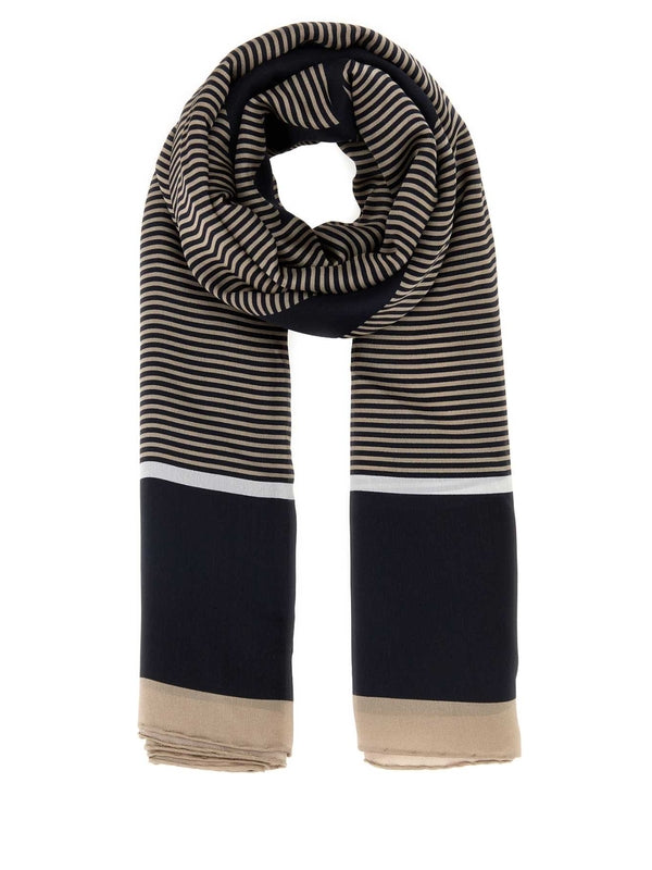 Saint Laurent Multicolor Silk Mufflers