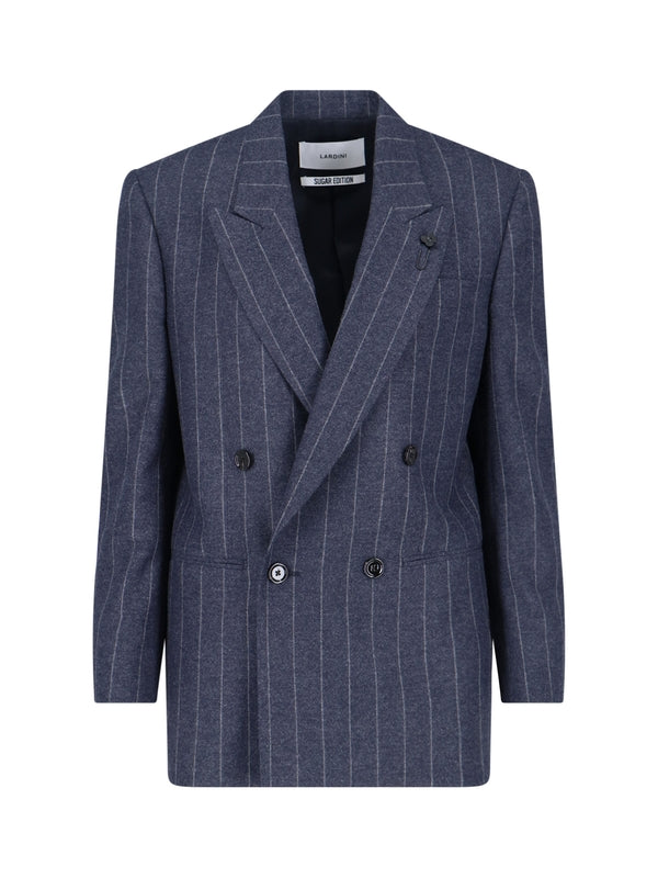 Lardini Navy Tailored Jackets
