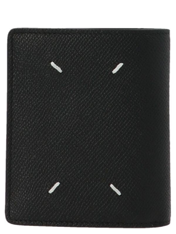 Black Leather Card Holders