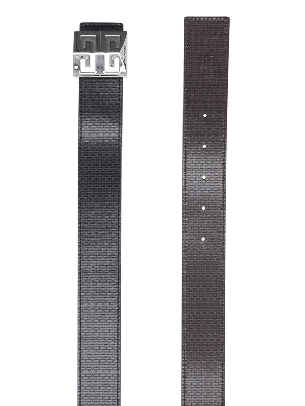 4g Buckle Leather Belt