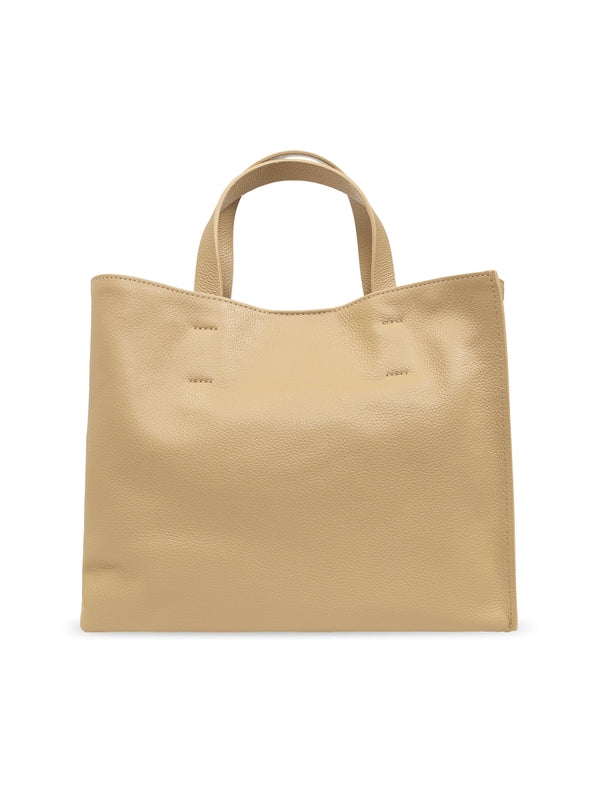 Museo Stitch
  Logo Leather Tote Bag