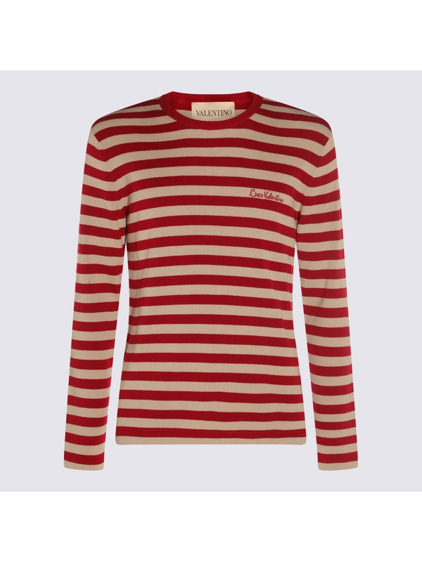 Valentino Red Long Sleeve