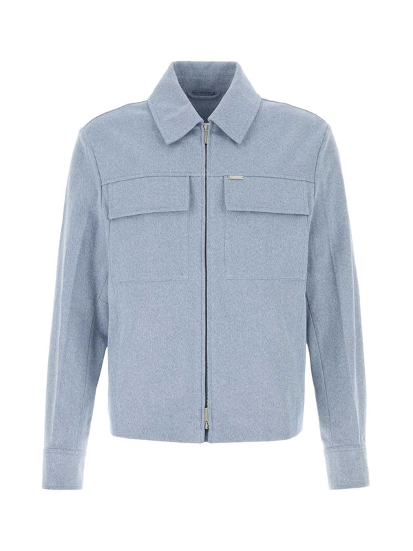 コットンジップアップジャケット