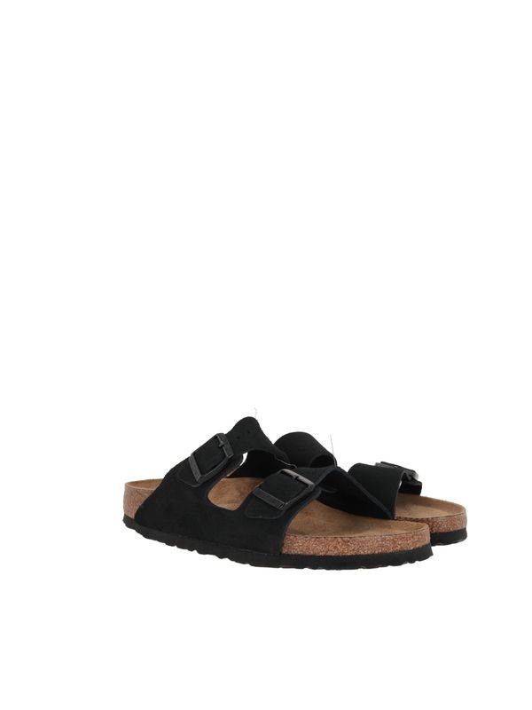 Arizona Strap Suede Sandals