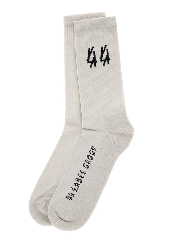 Logo Cotton Rib Socks