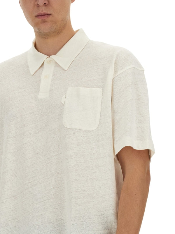 Ivy Cotton Linen Polo Shirt
