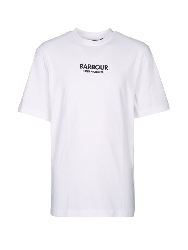 Barbour White Half Sleeve