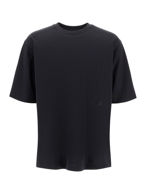 Y-3 - Logo Cotton Short-sleeve T-shirt - Jente