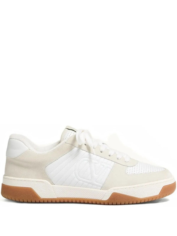 Valentino White Low Top Sneakers