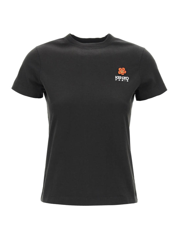 KENZO - Bokeh Flower Logo Short Sleeve T-Shirt - Jente