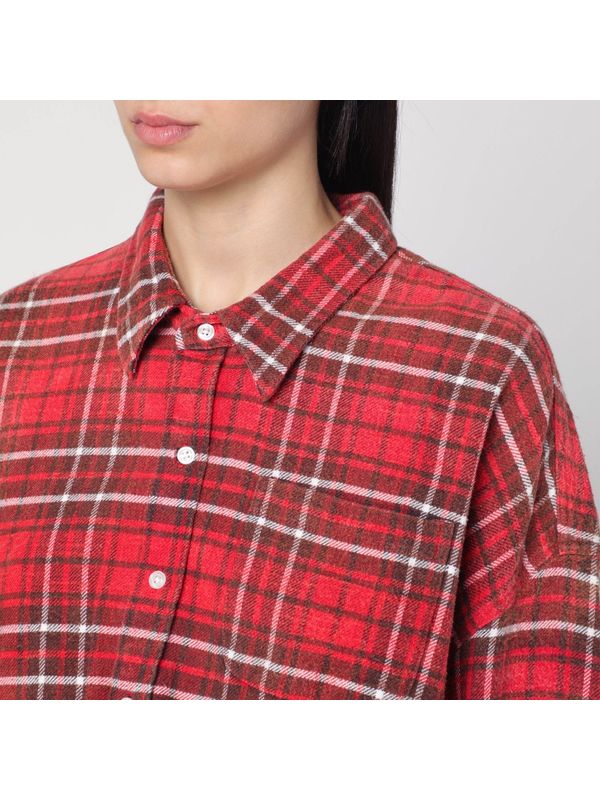 Check Pattern Cotton Shirt