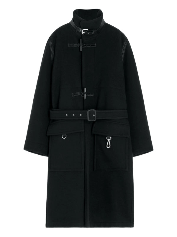 Wool Duffle Wrap Coat