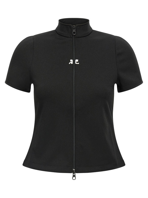 Courrèges Black Half Sleeve