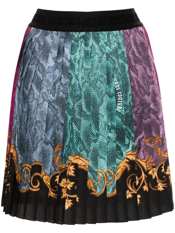 Allover Print Mini Skirt