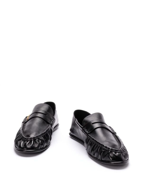 Cassandra Logo Leather Penny
  Loafers