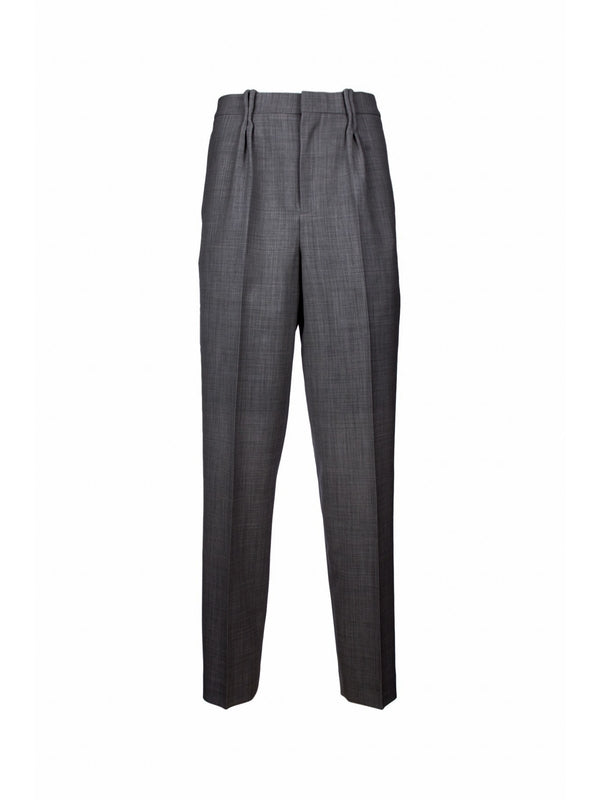 Pleated Wool Pants