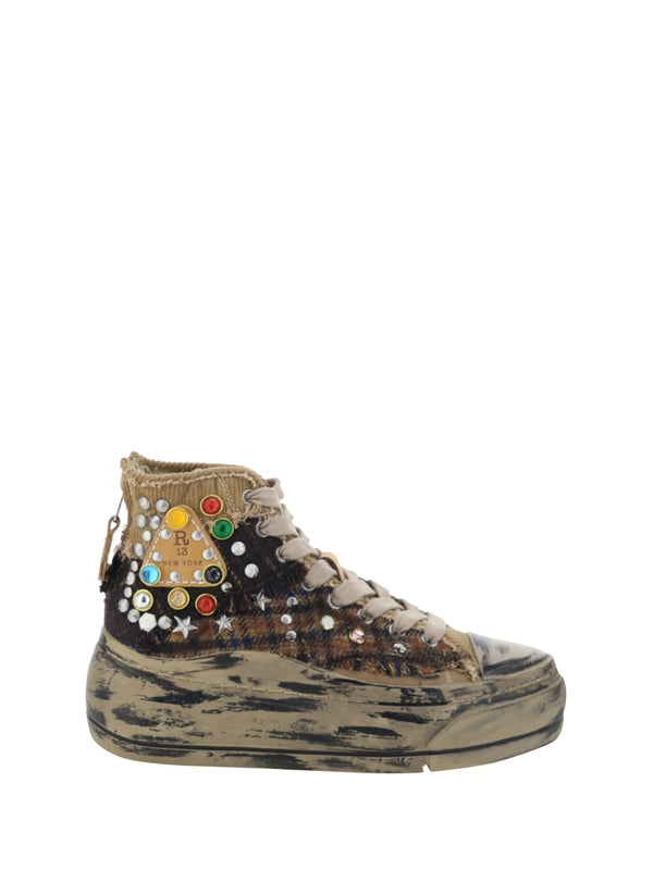 Kurt Patchwork High Top Sneakers