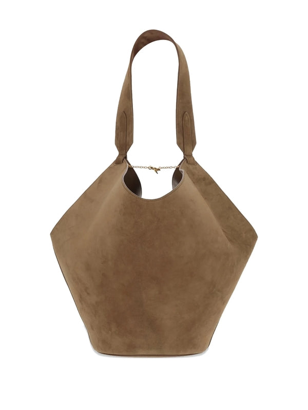 Khaite Brown Tote Bags