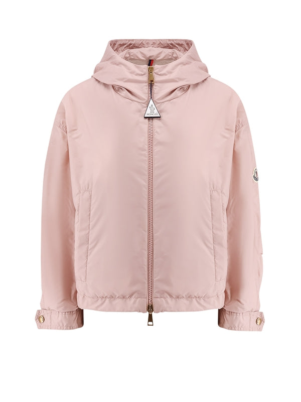 Vizille Logo Patch Nylon Hoodie Jacket