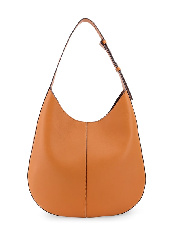 Di Logo Leather Small Shoulder Bag