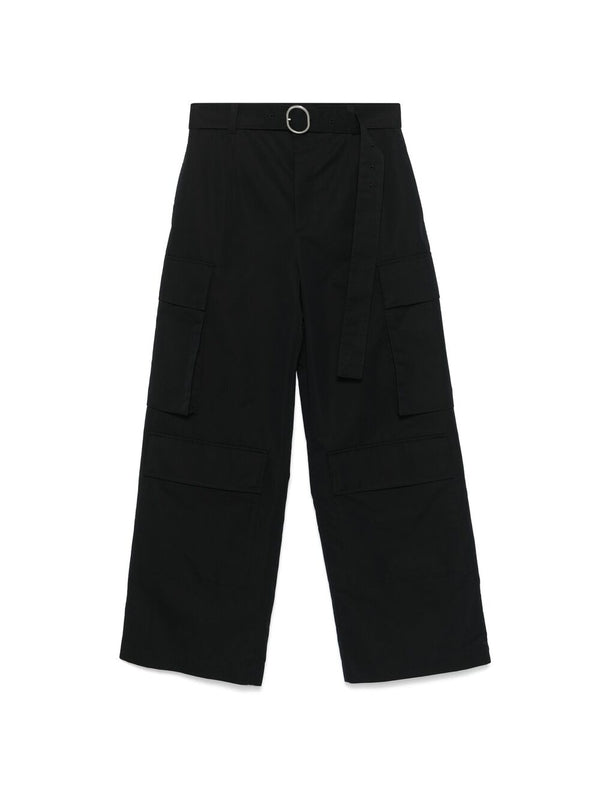 Belt Cotton Cargo Pants