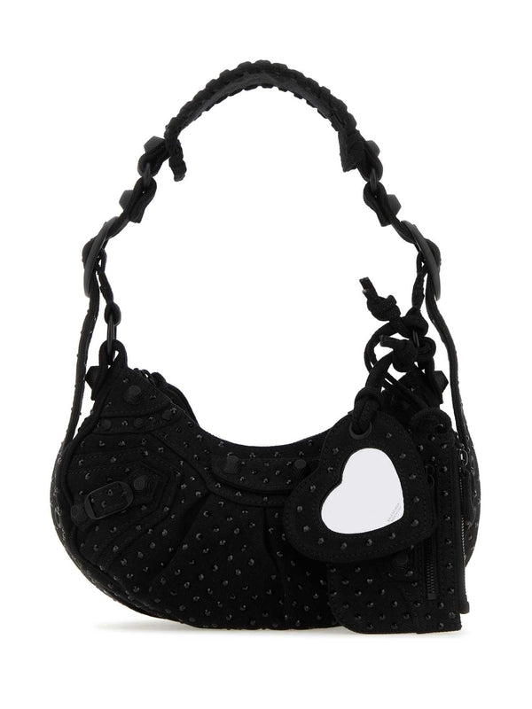 Balenciaga Le Cargol Xs Black Crossbody & Shoulder Bags