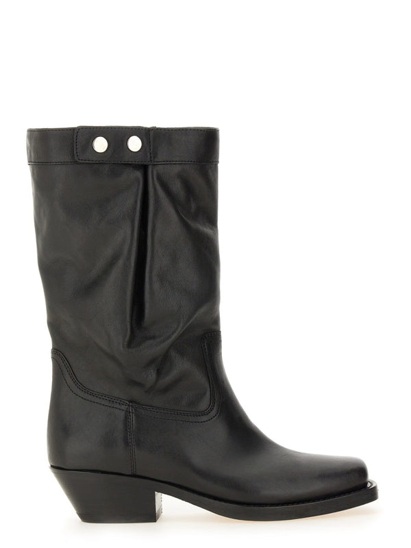 Ademe Leather Mid Boots