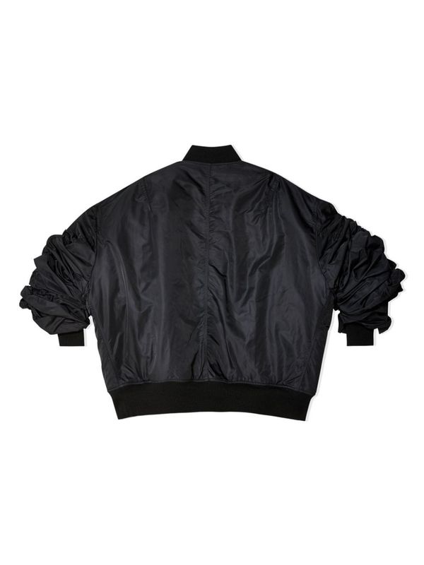 Oversized Nylon Bomber