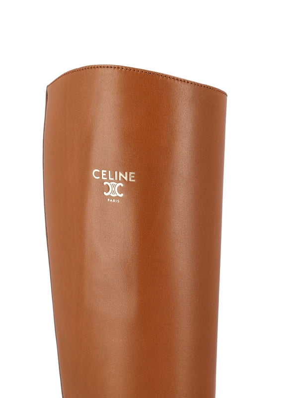 Anais Leather High Boots