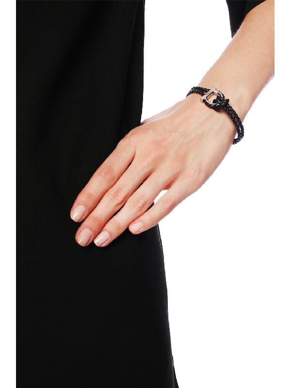 Gancini Twist
  Black Bracelet