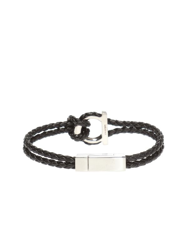 Gancini Twist
  Black Bracelet