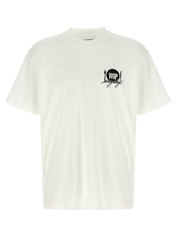 Carhartt Carhartt White Short Sleeve T-Shirt | jentestore
