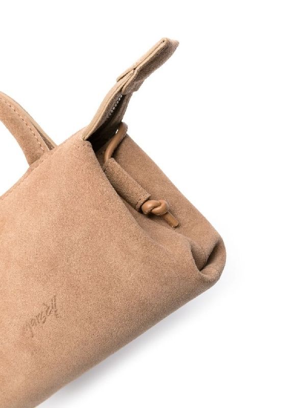 Suede Mini Tote Bag